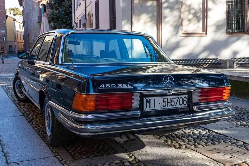 Usata Mercedes 450 237 CV (174 kW) 1973 Blu/azzurro Berlina