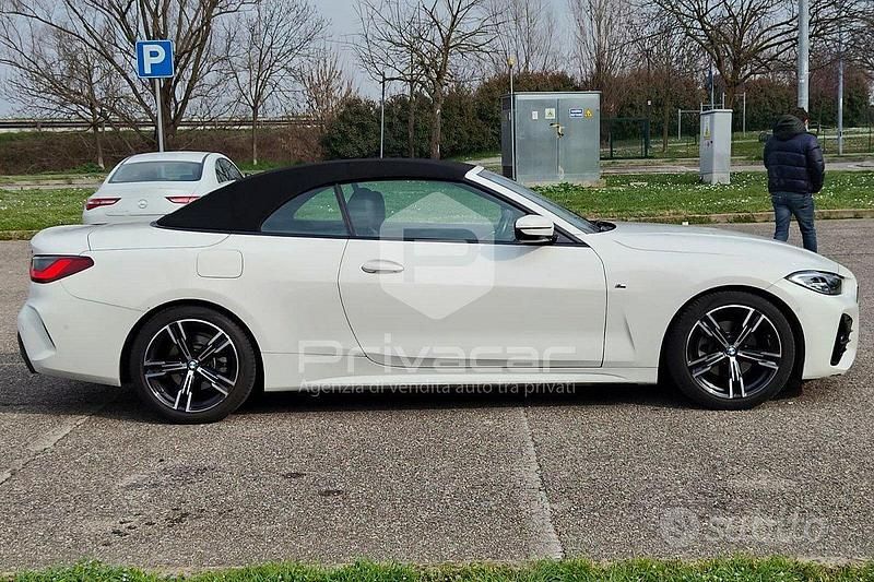 Usata BMW 420 M Sport 190 CV (139 kW) 2021 Bianco Cabrio