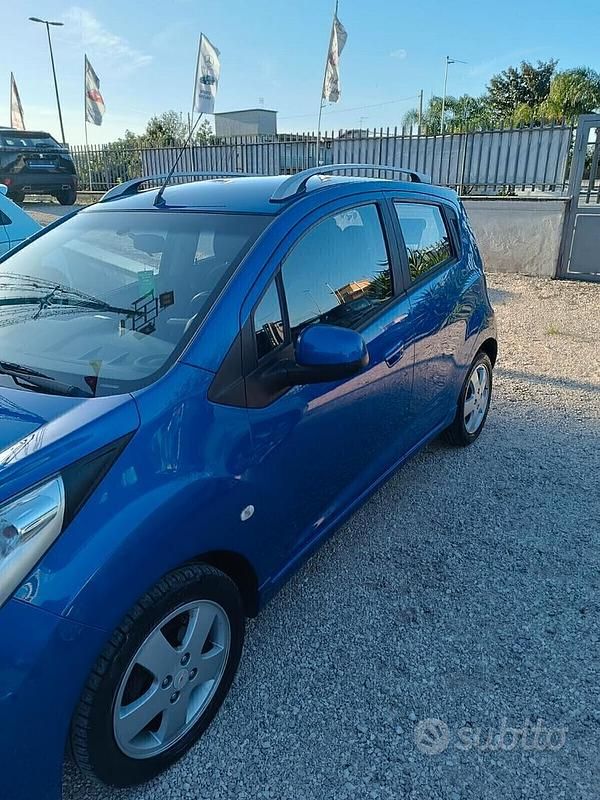Usata Chevrolet Spark LT 81 CV (59 kW) 2012 Blu Utilitaria