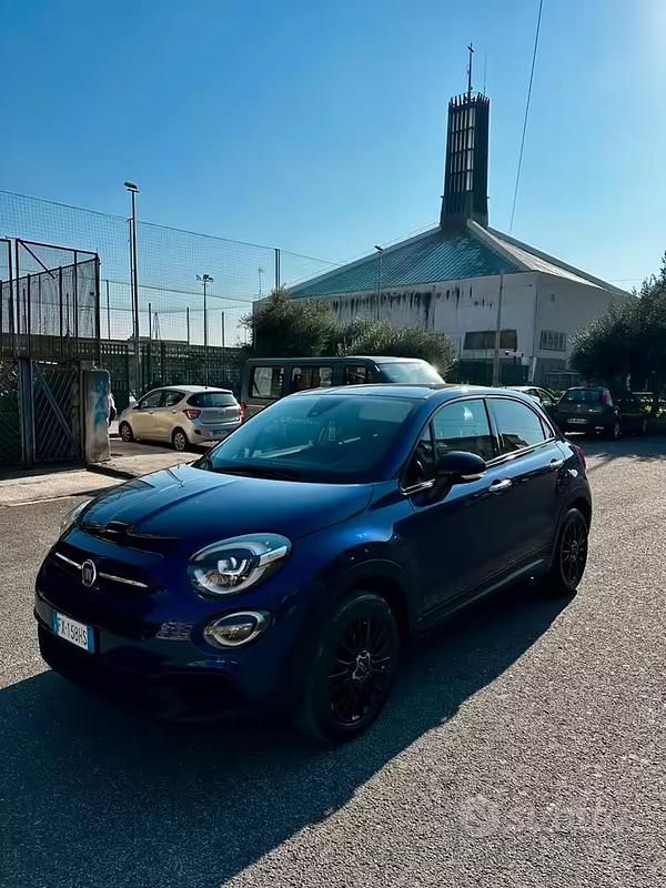 Usata Fiat 500X 95 CV (69 kW) 2019 Blu SUV