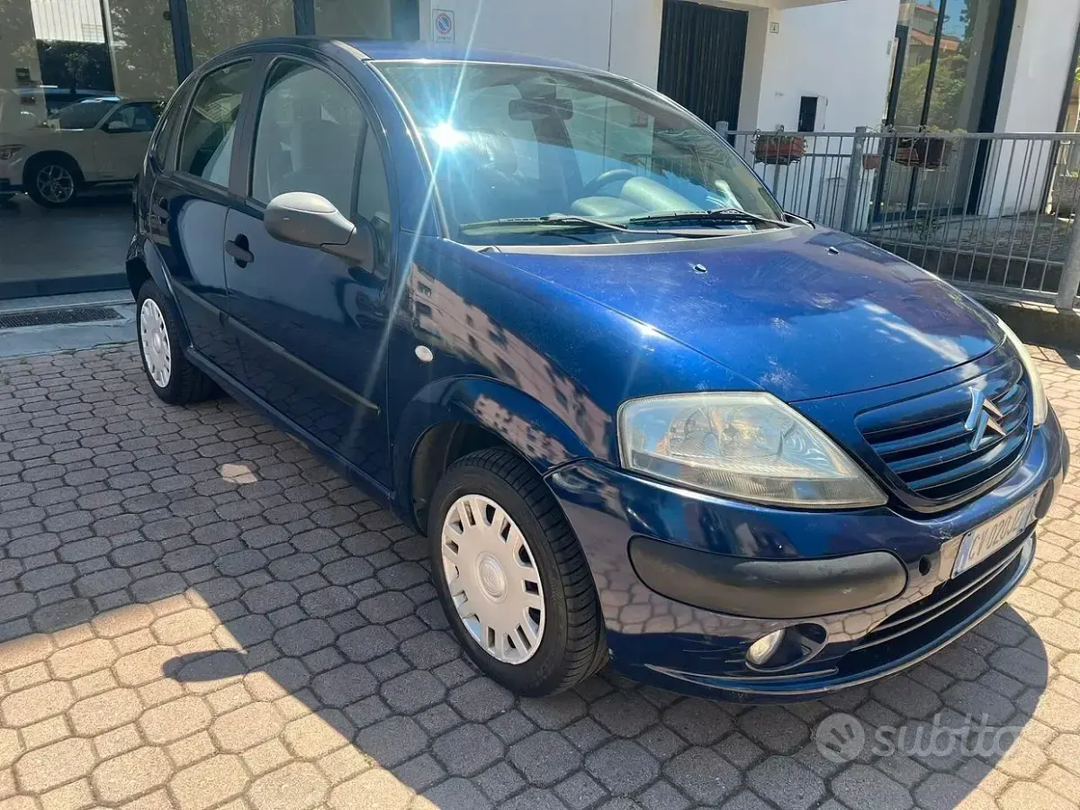 Usata Citroën C3 60 CV (44 kW) 2005 Blu Utilitaria