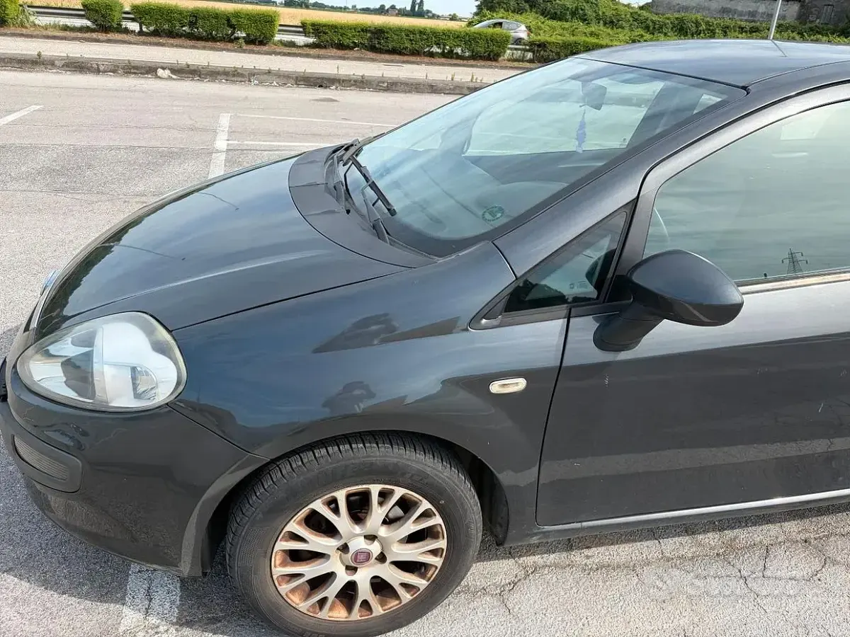 Usata Fiat Punto Evo 75 CV (55 kW) 2011 Nero Utilitaria