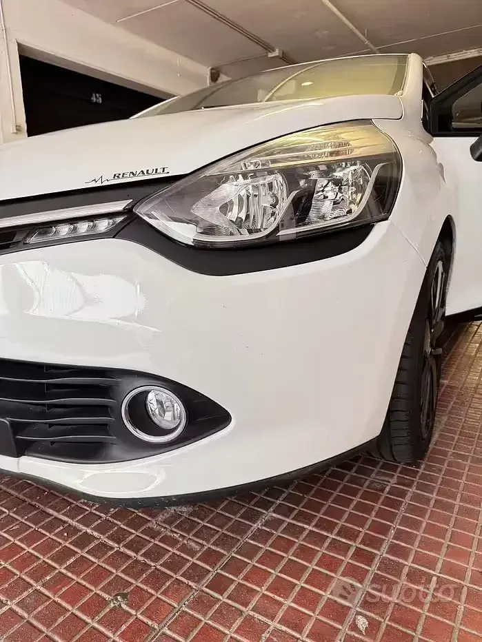 Usata Renault Clio IV 90 CV (66 kW) 2013 Bianco Berlina