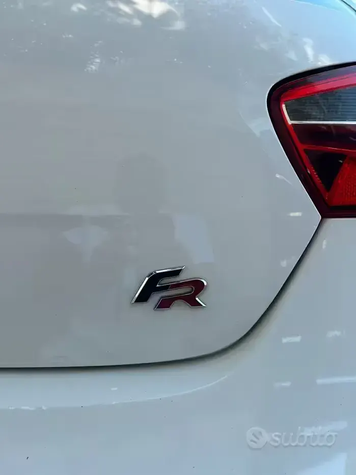 Usata Seat Ibiza FR 86 CV (63 kW) 2015 Bianco Berlina