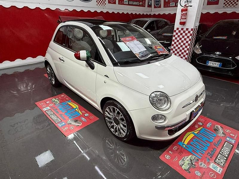 Usata Fiat 500 Rock 75 CV (55 kW) 2009 Bianco Cabrio