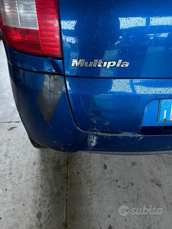 Usata Fiat Multipla 2006 Blu Monovolume