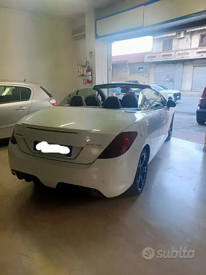 Usata Peugeot 308 CC Allure 163 CV (119 kW) 2012 Bianco Cabrio