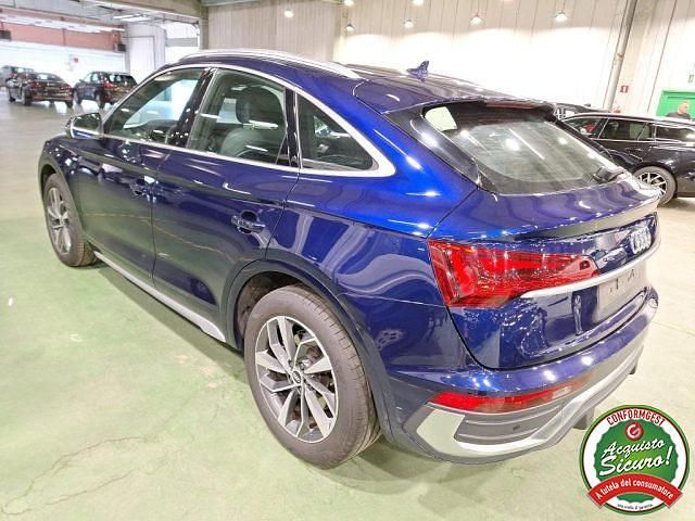 Usata Audi Q5 Sportback S-Line 163 CV (119 kW) 2021 Blu SUV