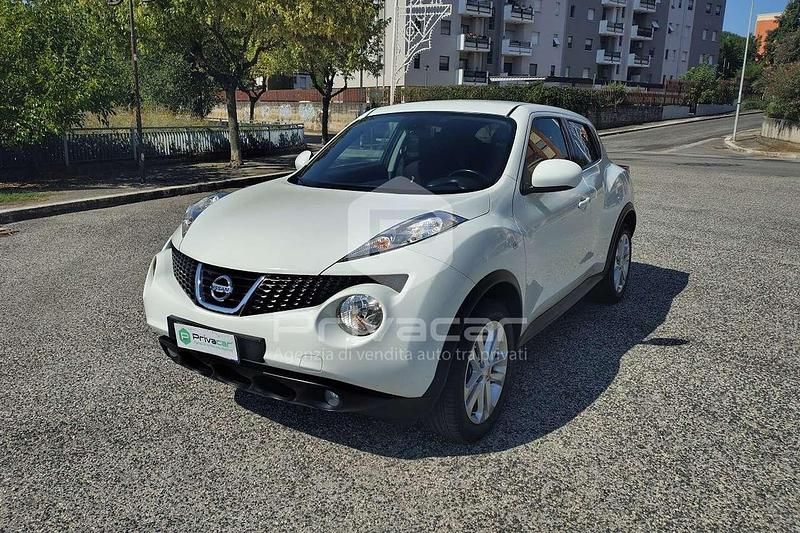 Bianco Usata 2011 Nissan Juke Tekna SUV | 6900 € (Buon prezzo) - Immagine 1/4