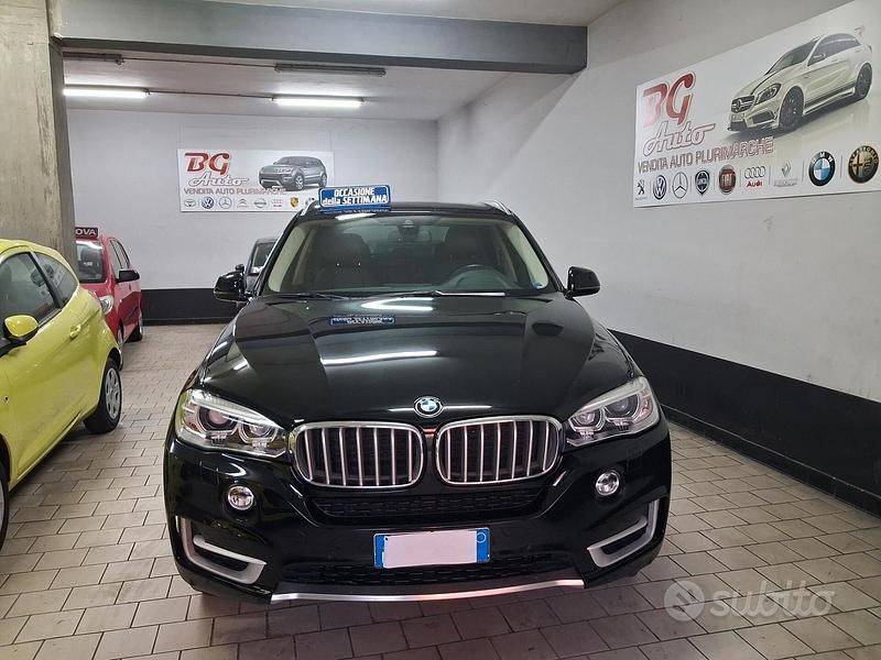 Usata BMW X5 231 CV (169 kW) 2015 Blu SUV