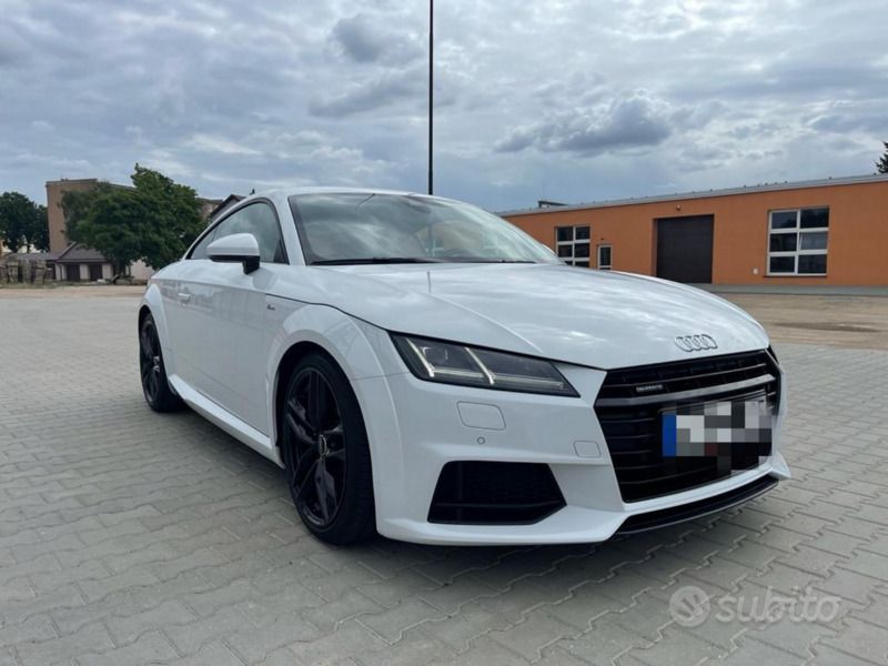 Usata Audi TT S-Line 230 CV (169 kW) 2015 Bianco Coupé