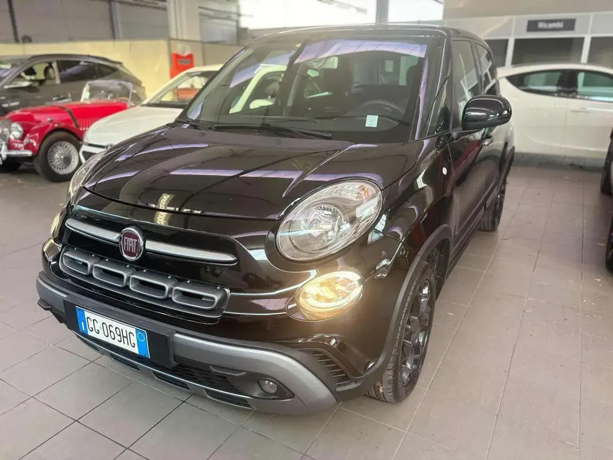 Usata Fiat 500L Cross 95 CV (69 kW) 2021 Nero Monovolume