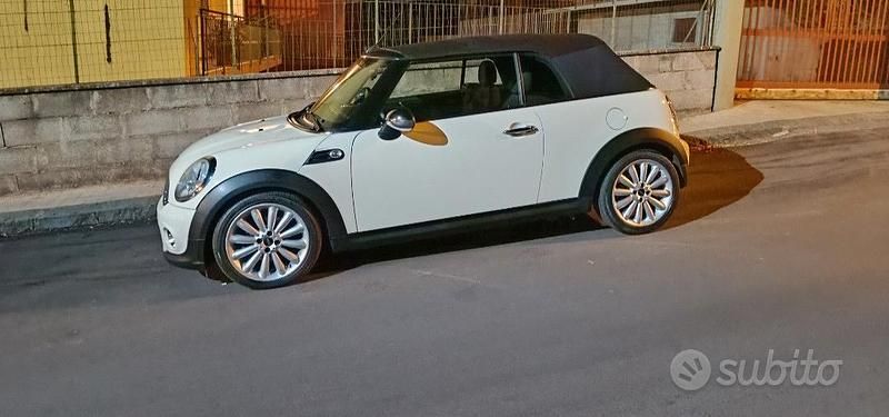 Usata Mini Cooper D Cabriolet 111 CV (81 kW) 2012 Bianco Cabrio