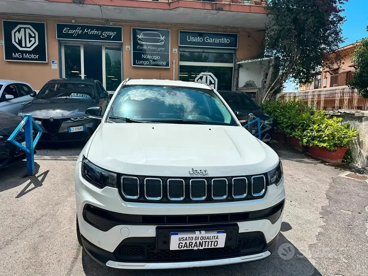 Usata Jeep Compass Limited 131 CV (96 kW) 2021 Bianco SUV