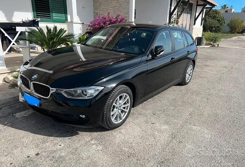 Usata BMW 316 Efficient Dynamics 116 CV (85 kW) 2017 Nero Station wagon