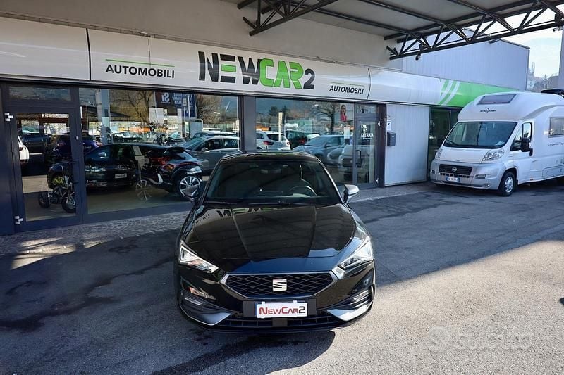Usata Seat Leon FR 116 CV (85 kW) 2024 Nero Berlina
