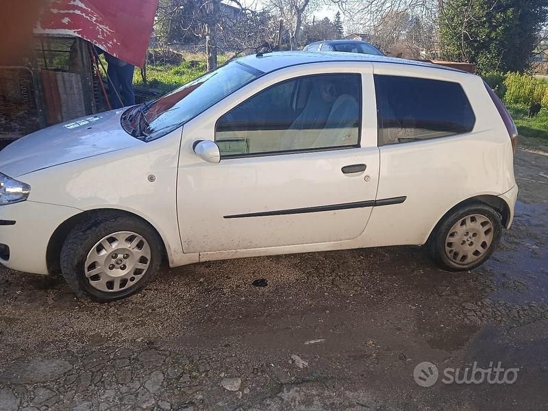 Usata Fiat Punto 69 CV (50 kW) 2009 Bianco Utilitaria