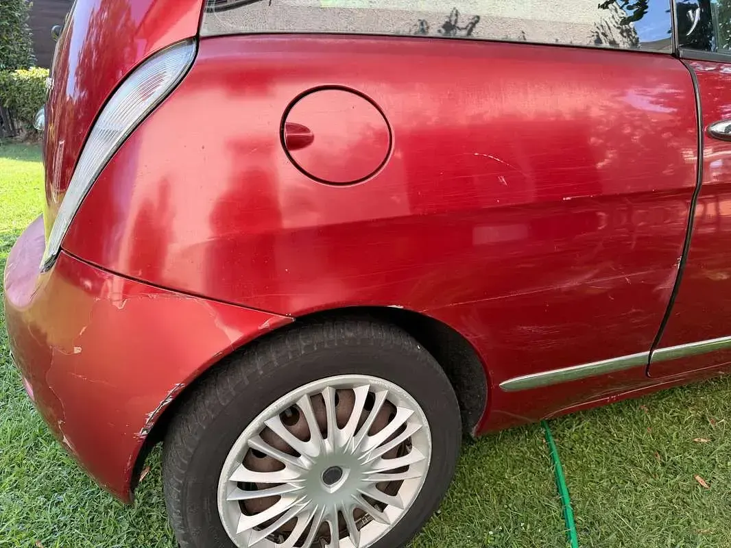 Usata Lancia Ypsilon 75 CV (55 kW) 2008 Rosso Utilitaria
