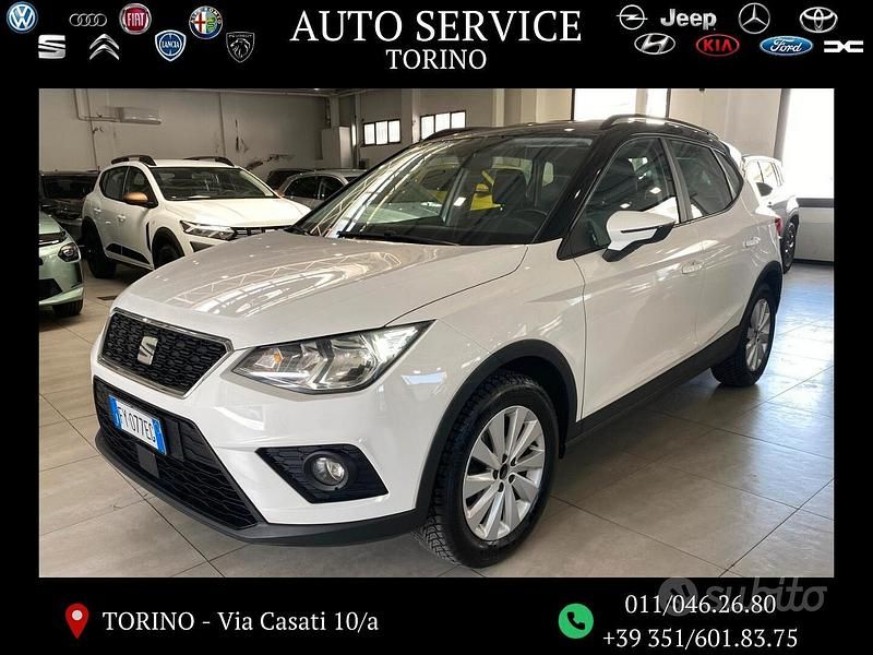 Usata Seat Arona XCELLENCE 90 CV (66 kW) 2019 Bianco pastello SUV