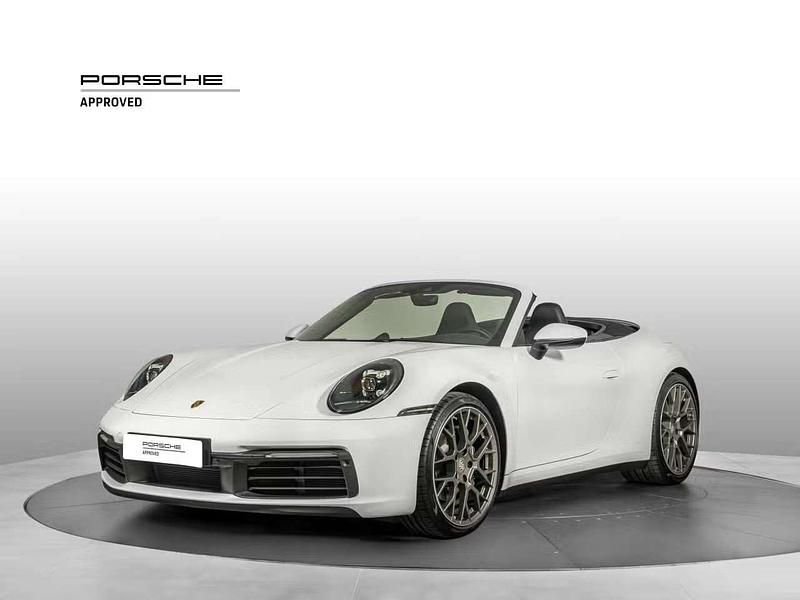 Bianco Usata 2024 Porsche 911 Carrera Cabriolet Cabrio | 144.970 € (Molto cara) - Immagine 1/4