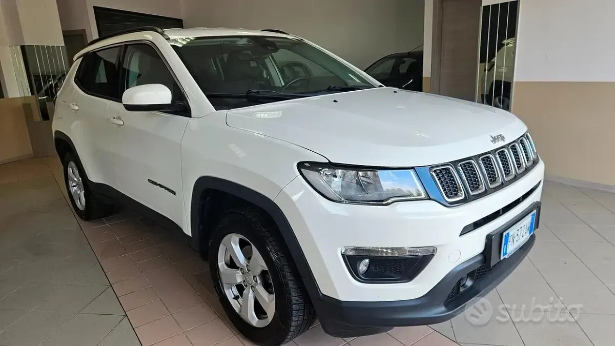 Usata Jeep Compass Longitude 140 CV (102 kW) 2017 Bianco SUV