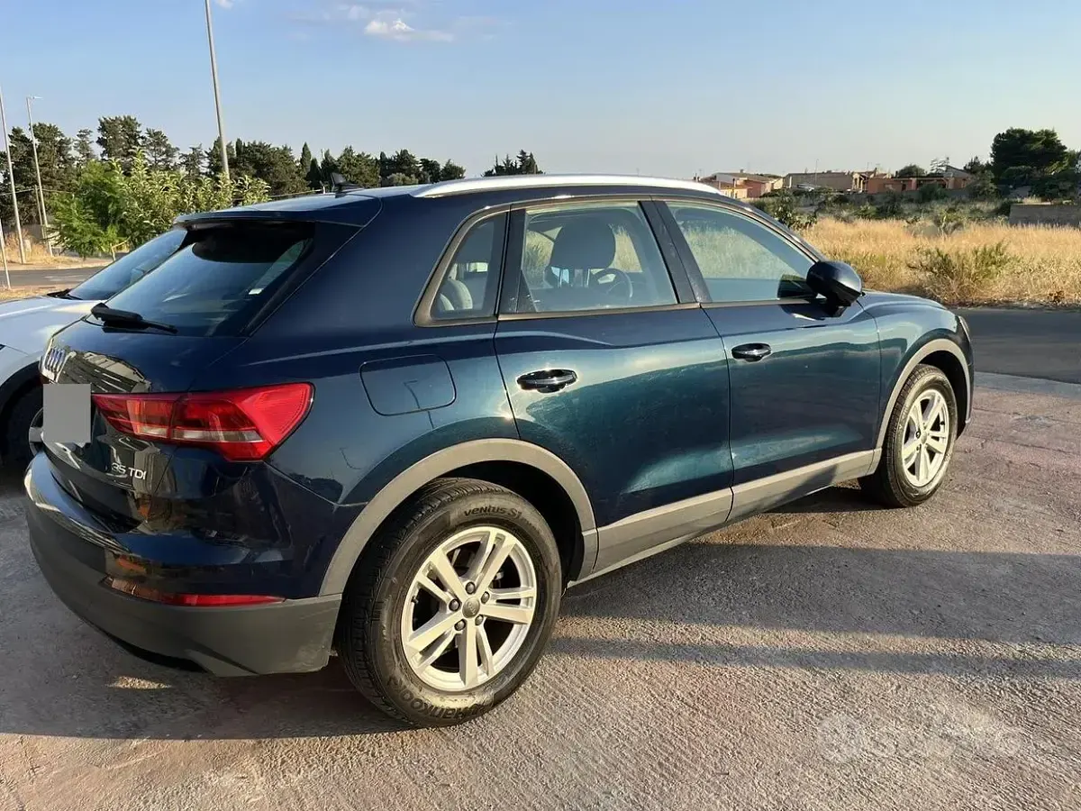 Usata Audi Q3 150 CV (110 kW) 2019 Bluazzurro SUV