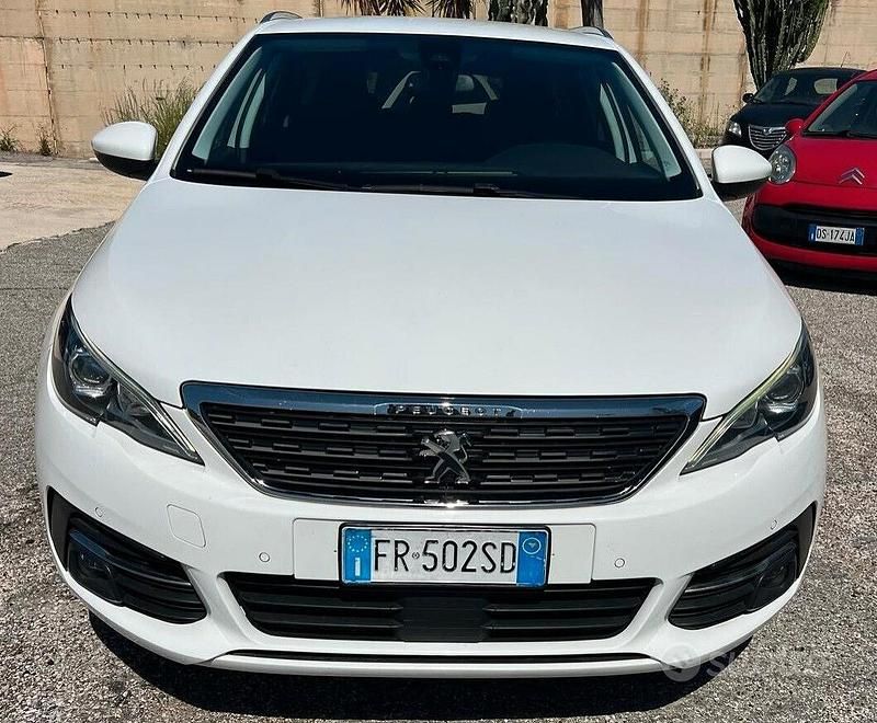 Usata Peugeot 308 Allure 131 CV (96 kW) 2018 Bianco Station wagon
