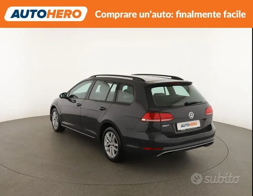Usata VW Golf VII 110 CV (80 kW) 2018 Grigio Berlina