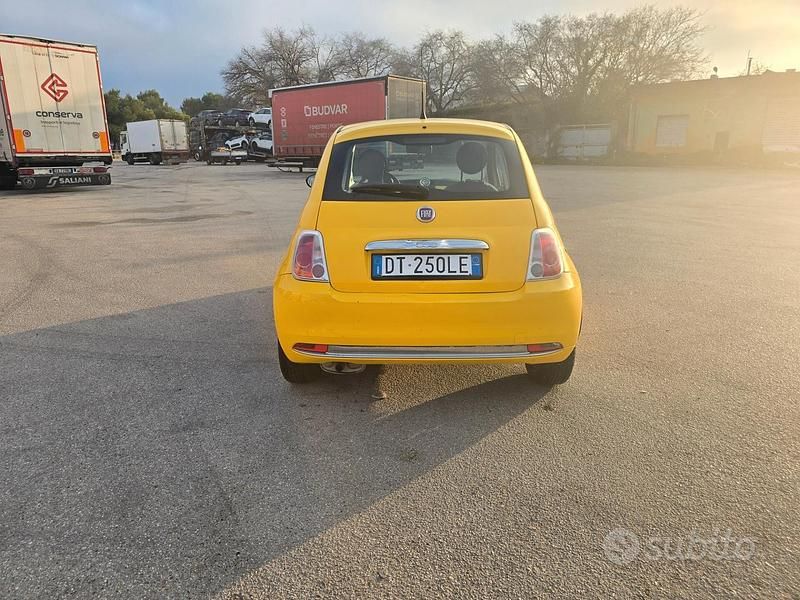 Usata Fiat 500 69 CV (50 kW) 2008 Giallo Berlina