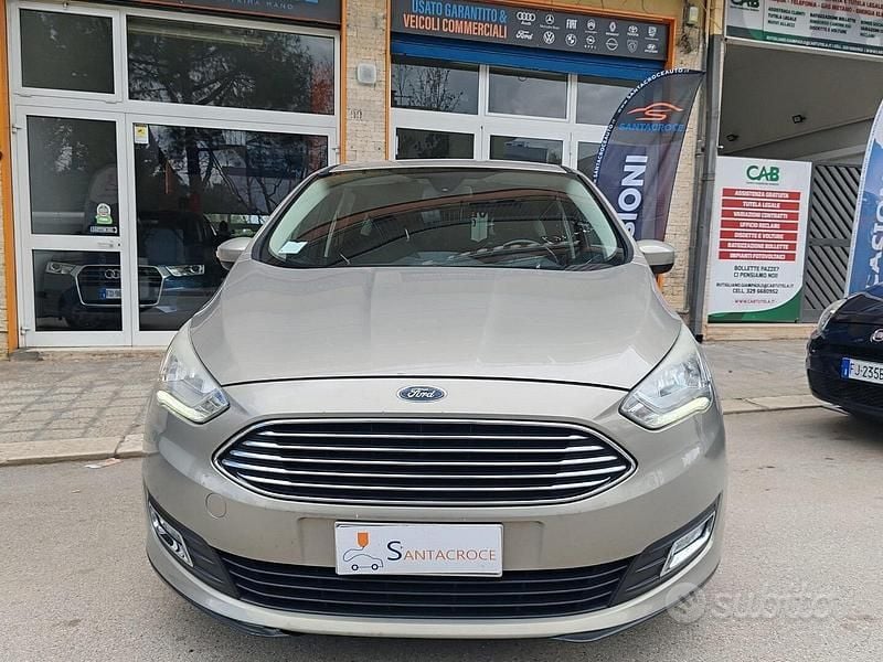 Usata Ford C-MAX Titanium 120 CV (88 kW) 2016 Grigio Monovolume