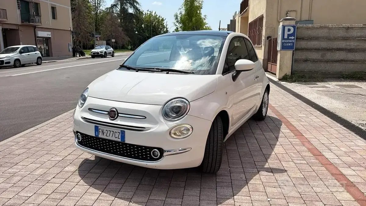 Usata Fiat 500 S 69 CV (50 kW) 2018 Beige Berlina