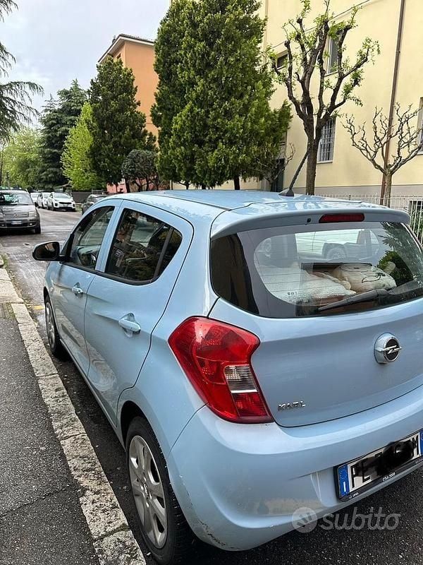 Usata Opel Karl 75 CV (55 kW) 2016 Blu Utilitaria