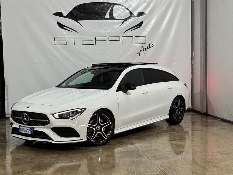 Usata Mercedes CLA200 Premium 150 CV (110 kW) 2021 Bianco Berlina