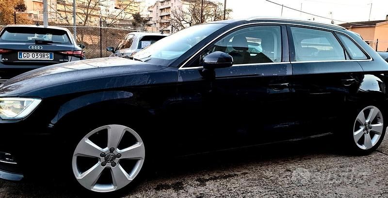 Usata Audi A3 Ambition 150 CV (110 kW) 2014 Nero Berlina