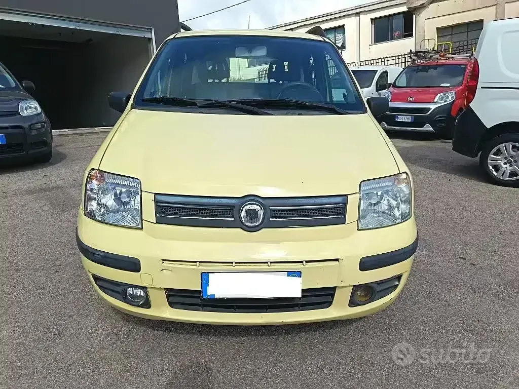 Usata Fiat Panda Dynamic 60 CV (44 kW) 2009 Giallo Utilitaria