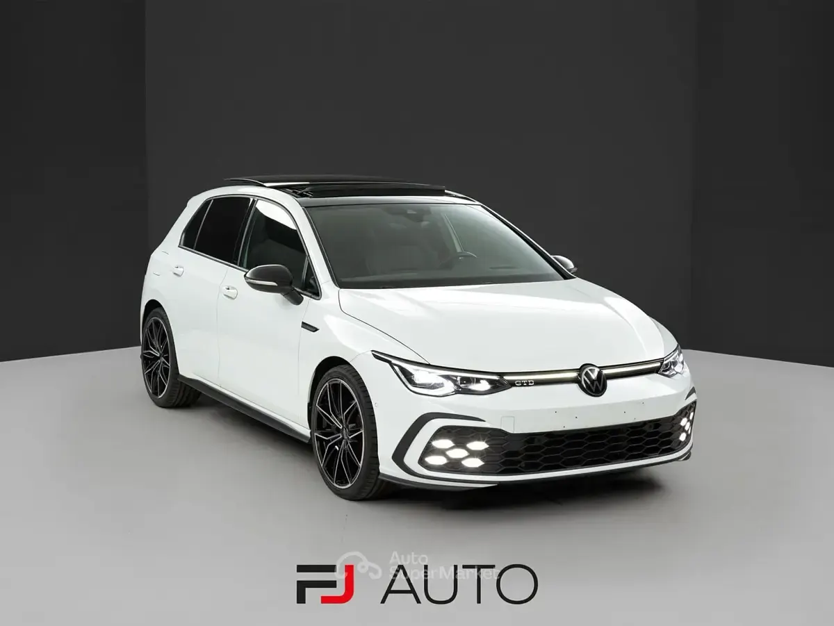 Usata VW Golf VIII GTD 200 CV (147 kW) 2022 Bianco Berlina