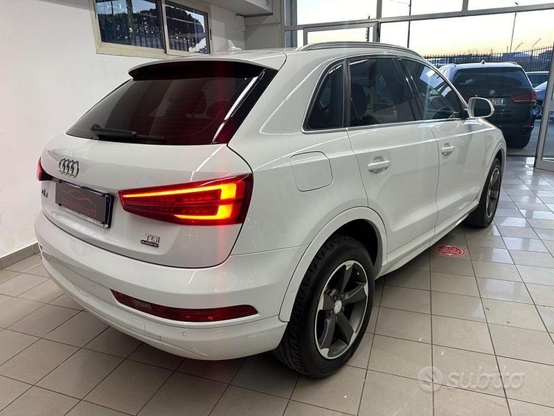 Usata Audi Q3 S-Line 150 CV (110 kW) 2015 Bianco SUV