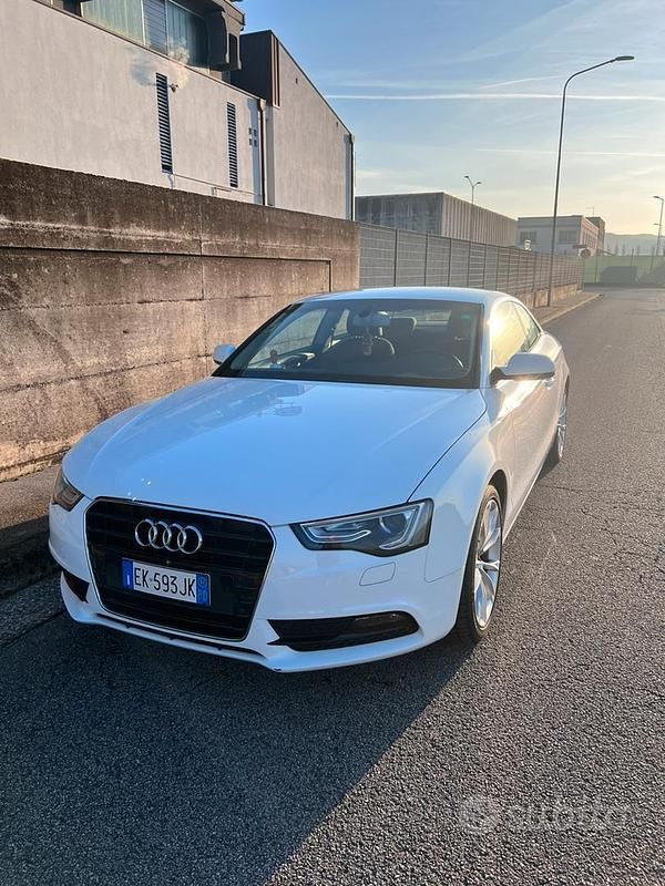 Usata Audi A5 177 CV (130 kW) 2011 Bianco Coupé
