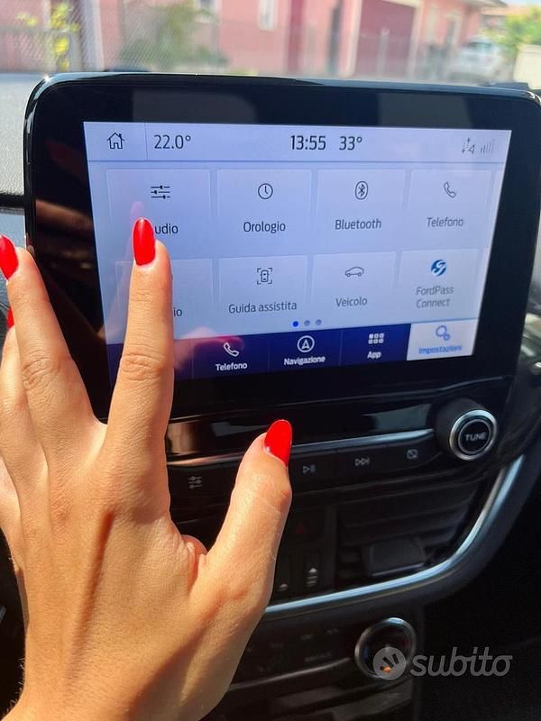 Usata Ford Puma ST-Line 125 CV (91 kW) 2023 Nero Utilitaria