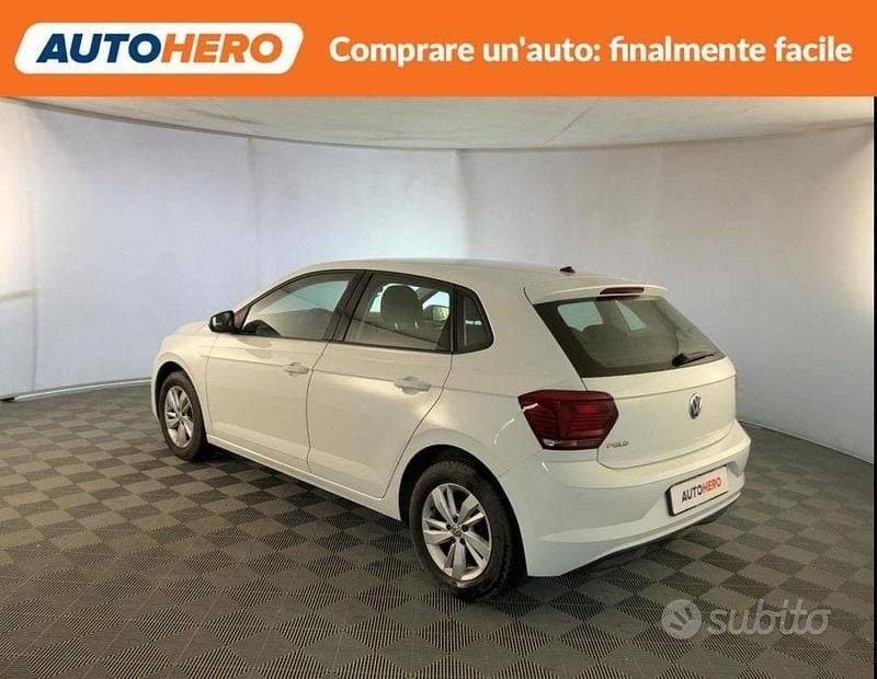 Usata VW Polo Comfortline 95 CV (69 kW) 2019 Bianco Utilitaria