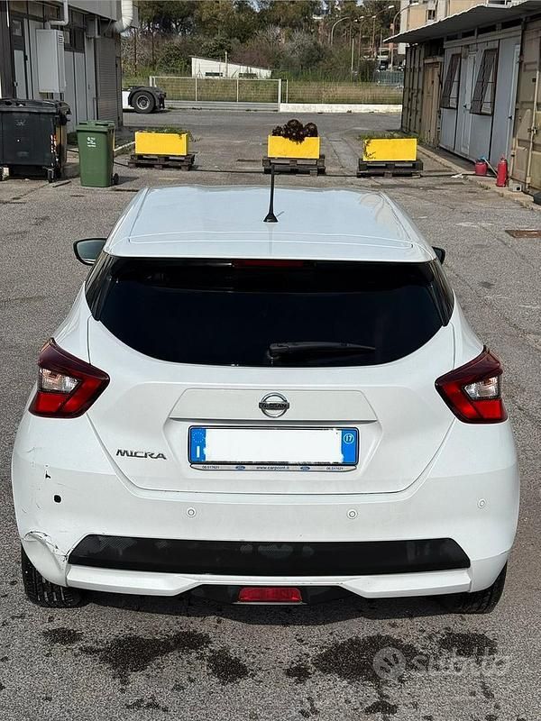 Usata Nissan Micra N-Connecta 90 CV (66 kW) 2017 Bianco Utilitaria