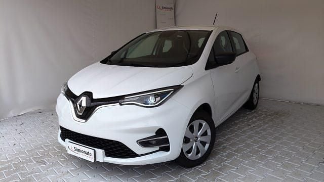 Usata Renault Zoe Life 80 kW (109 CV) 2021 Bianco Utilitaria