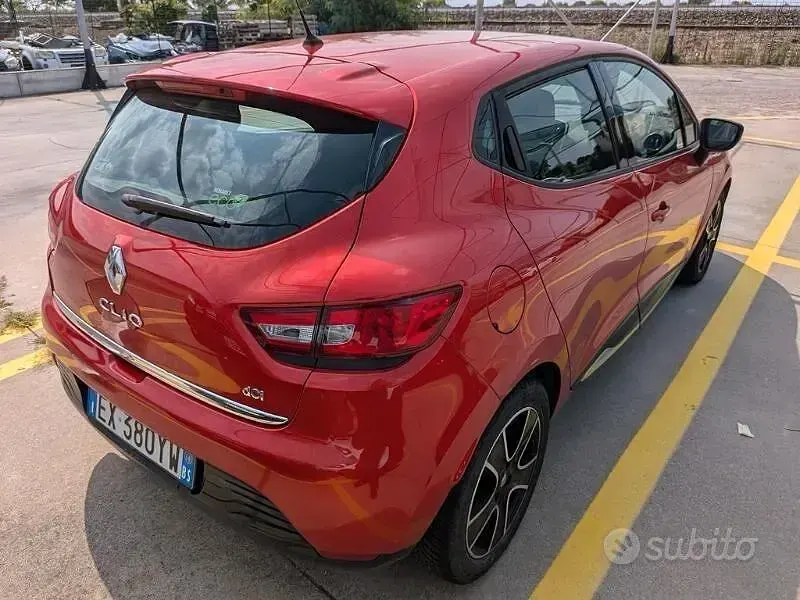 Usata Renault Clio IV 90 CV (66 kW) 2014 Rosso Berlina