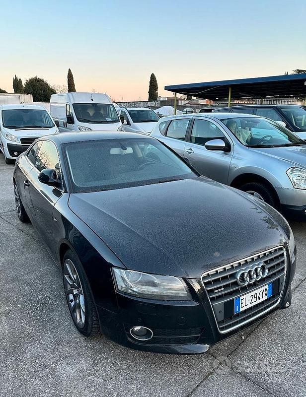 Usata Audi A5 Comfort 190 CV (139 kW) 2008 Nero Coupé