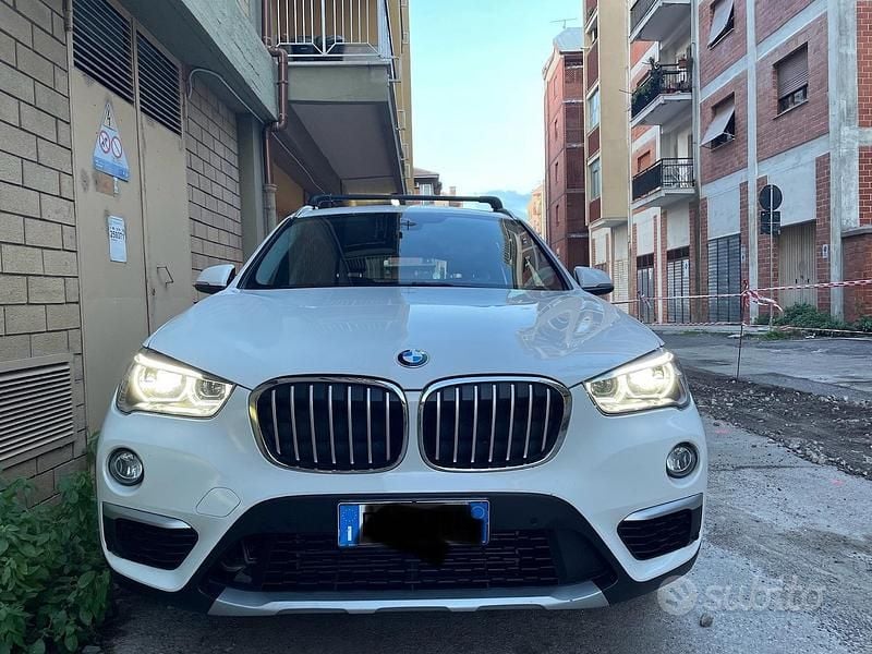 Usata BMW X1 xLine 116 CV (85 kW) 2017 Bianco SUV