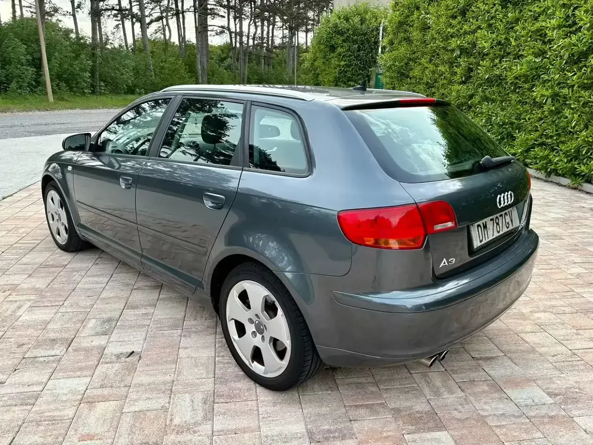 Usata Audi A3 Sport 170 CV (125 kW) 2007 Grigio Utilitaria