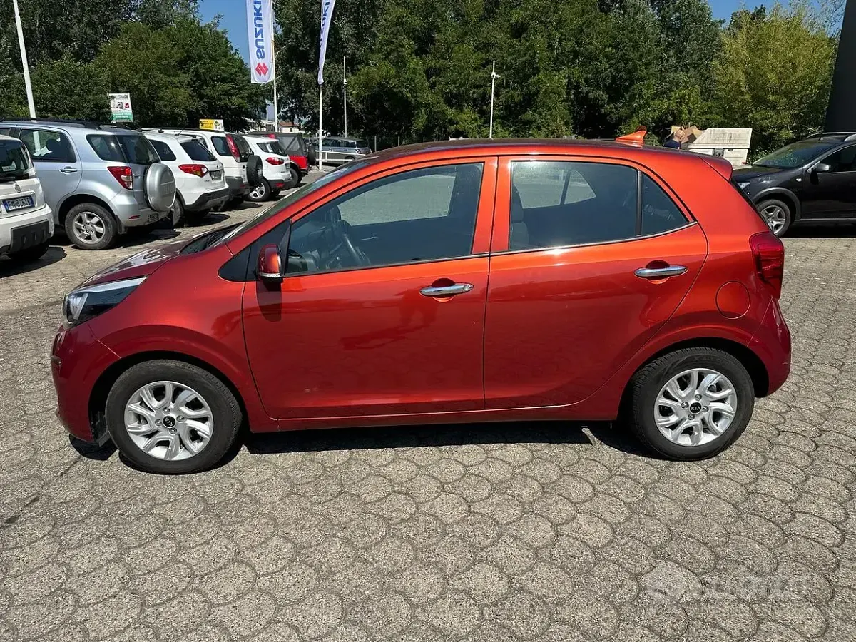 Usata Kia Picanto GT-Line 66 CV (48 kW) 2017 Rosso Utilitaria
