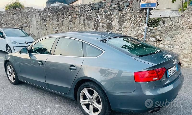 Usata Audi A5 177 CV (130 kW) 2013 Grigio Berlina