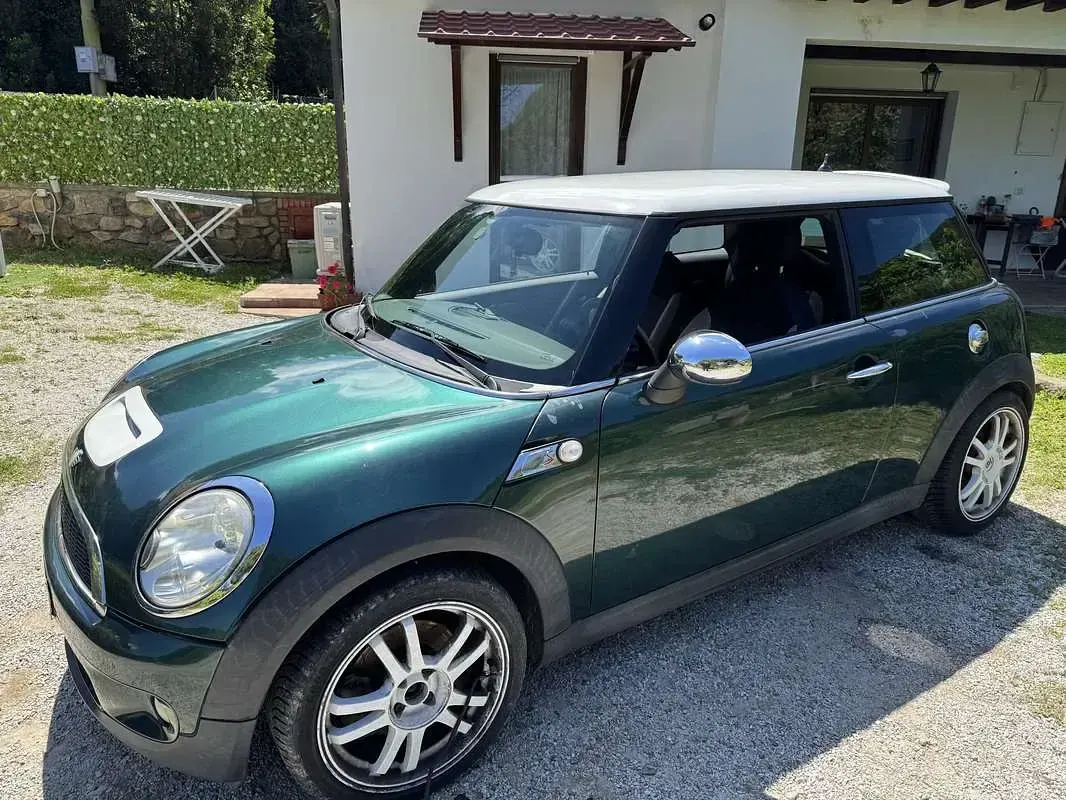 Usata Mini Cooper S Chili 174 CV (127 kW) 2006 Verde Utilitaria
