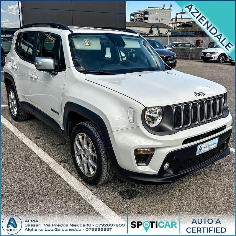 Usata Jeep Renegade Limited 190 CV (139 kW) 2022 Bianco SUV